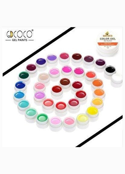 Гель фарба для нігтів та дизайну GDcoco 5мл Ноготок (303358069)