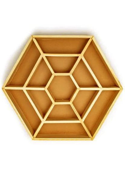 Менажниця з дерева Бола сієна (МЕН-004705) No Brand (327867062)