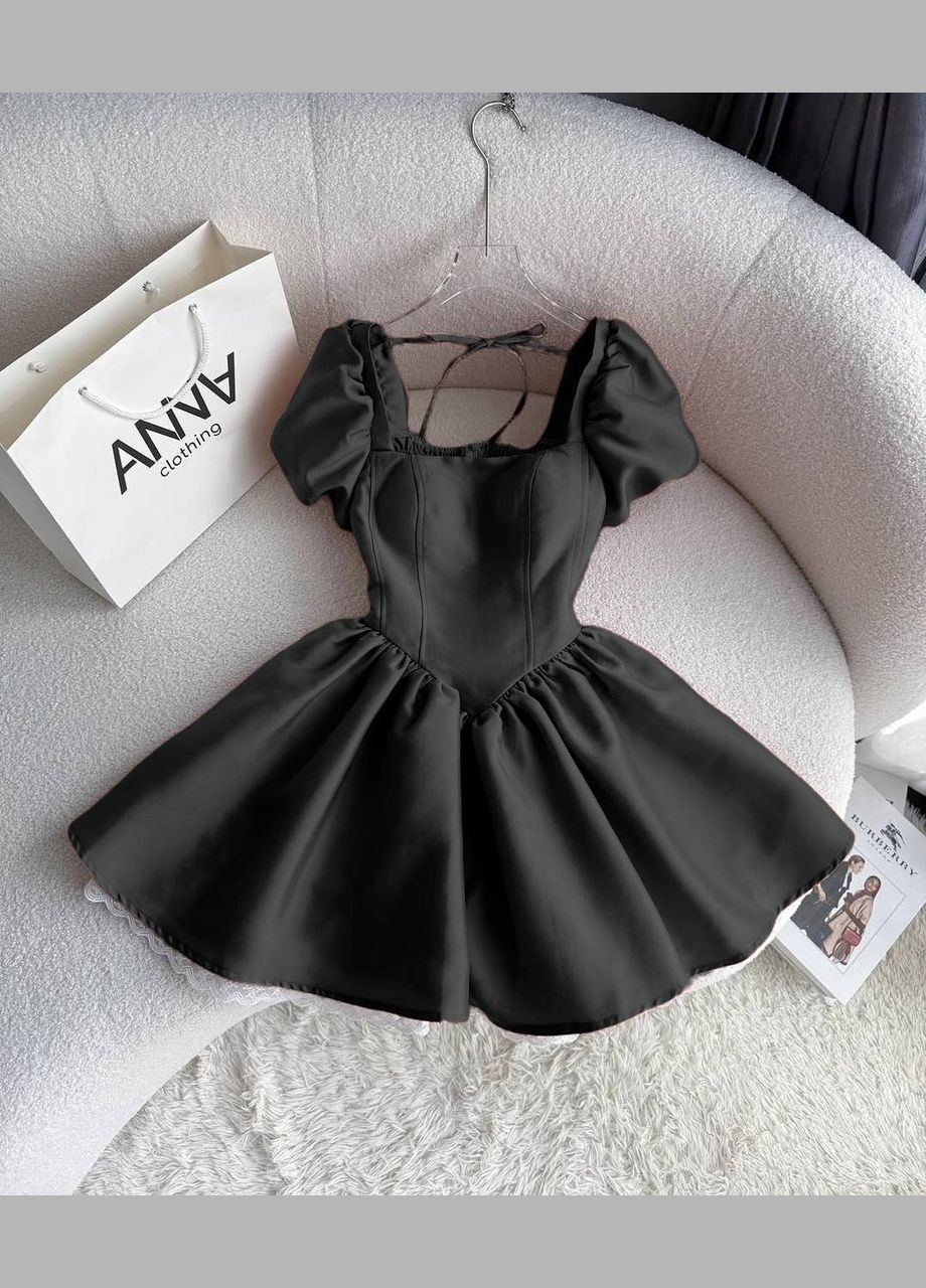 Черное коктейльное, кэжуал, джинсовое, вечернее платье женское No Brand однотонное