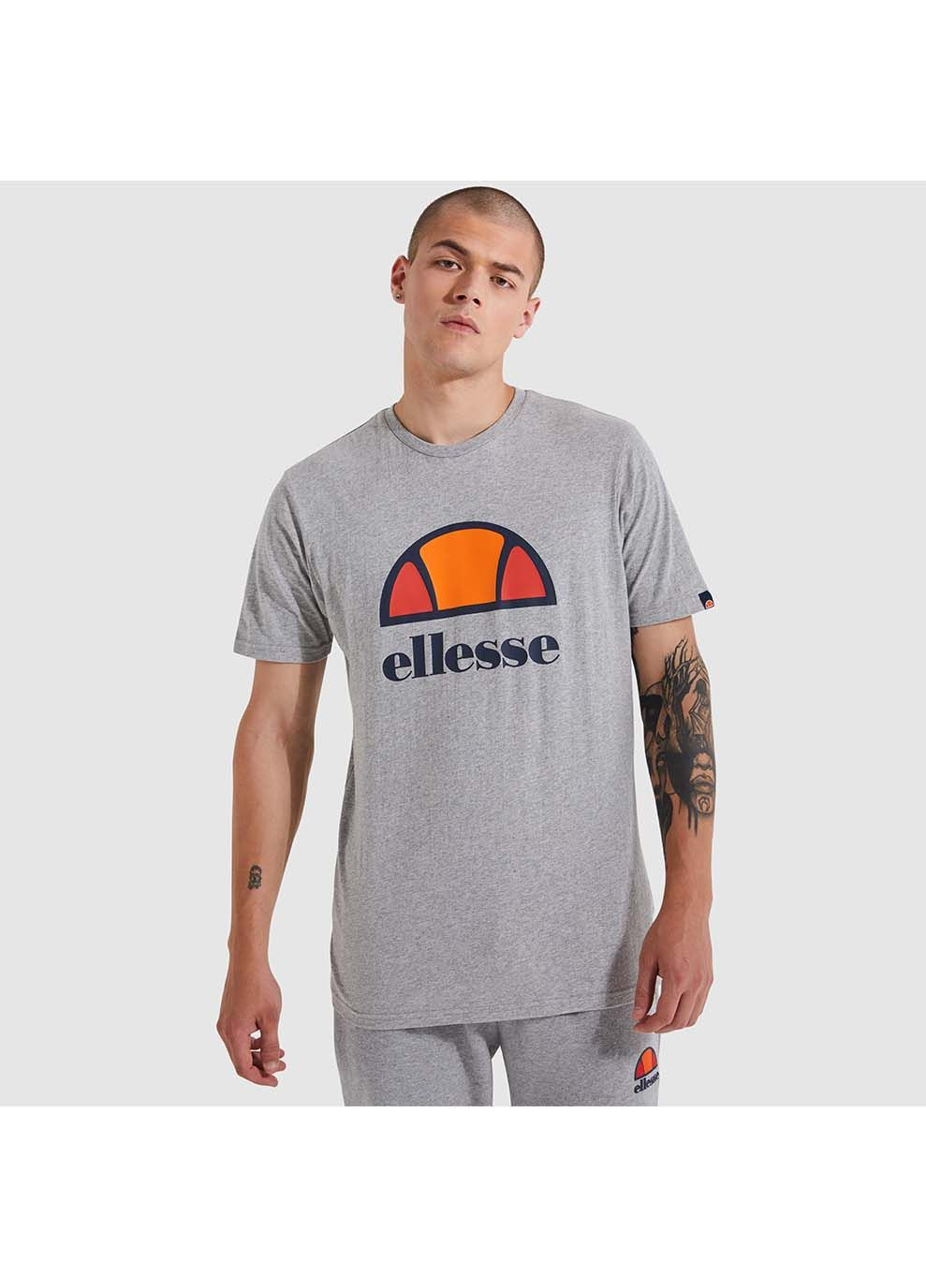 Сіра чоловіча футболка dyne tee сірий Ellesse