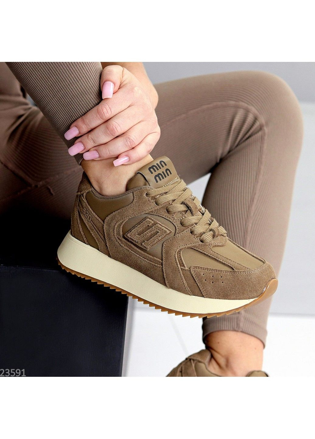 302 Кросовки Замшевые Коричневые Hengji коричневые демисезоны (317633691)