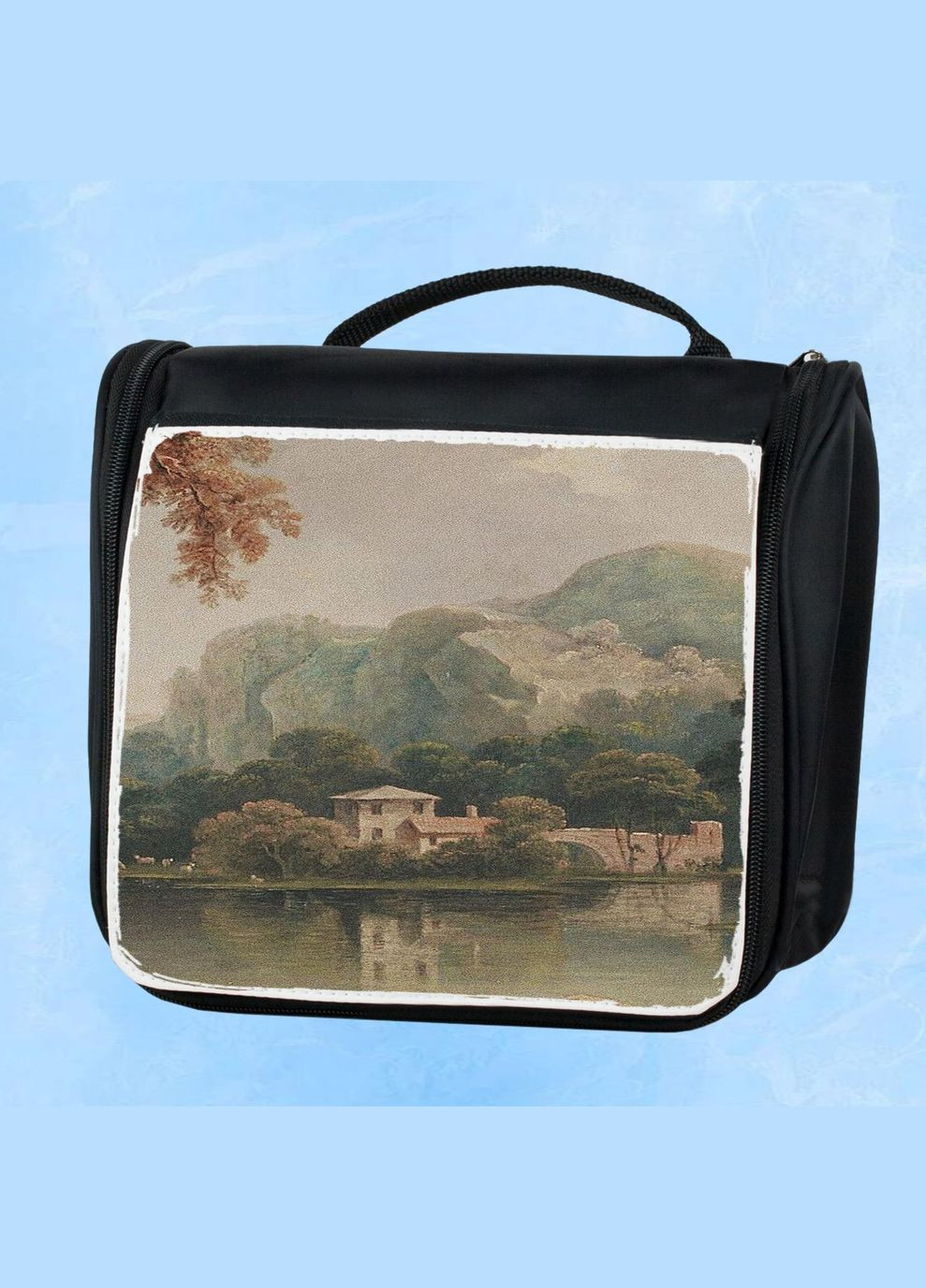 Дорожня сумка - органайзер для косметики несессер Art #27 Чорна No Brand (318677550)