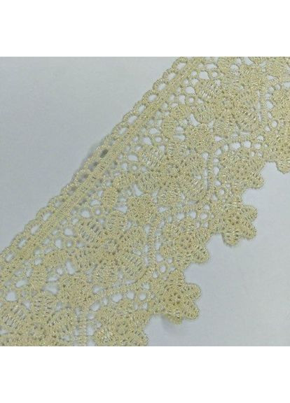 Кружево макраме 8,5см (13м) Цвет - Молочный (13-L0007-6) Plus-plus (352745647)