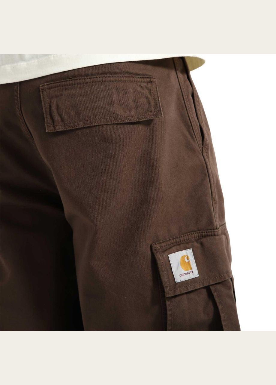 Коричневые демисезонные брюки Carhartt