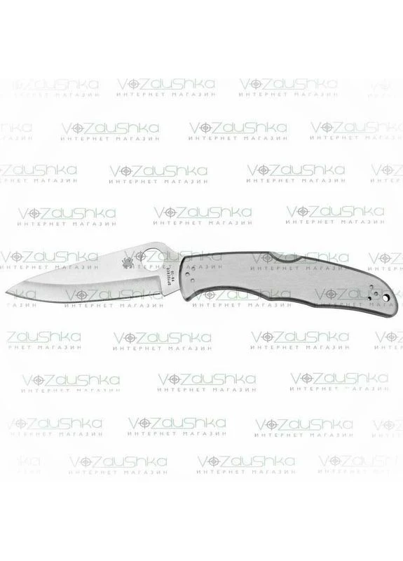 Нож Endura 4 C10P, складной, сталь VG-10, светло-серый, с 4-хпозиционной клипсой Spyderco (395598499)