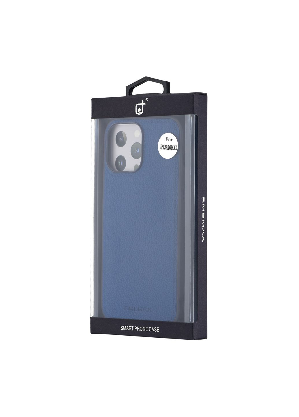 Чехол Jinduka Leather with MagSafe Deep Blue Case iPhone 13 Pro Max (297453826)