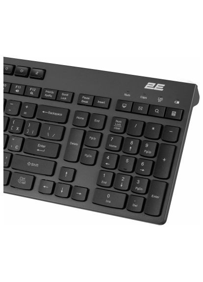 Клавиатура (-KS280WBGR_UA) 2E KS280 Wireless/Bluetooth Black-Gray (364629953)