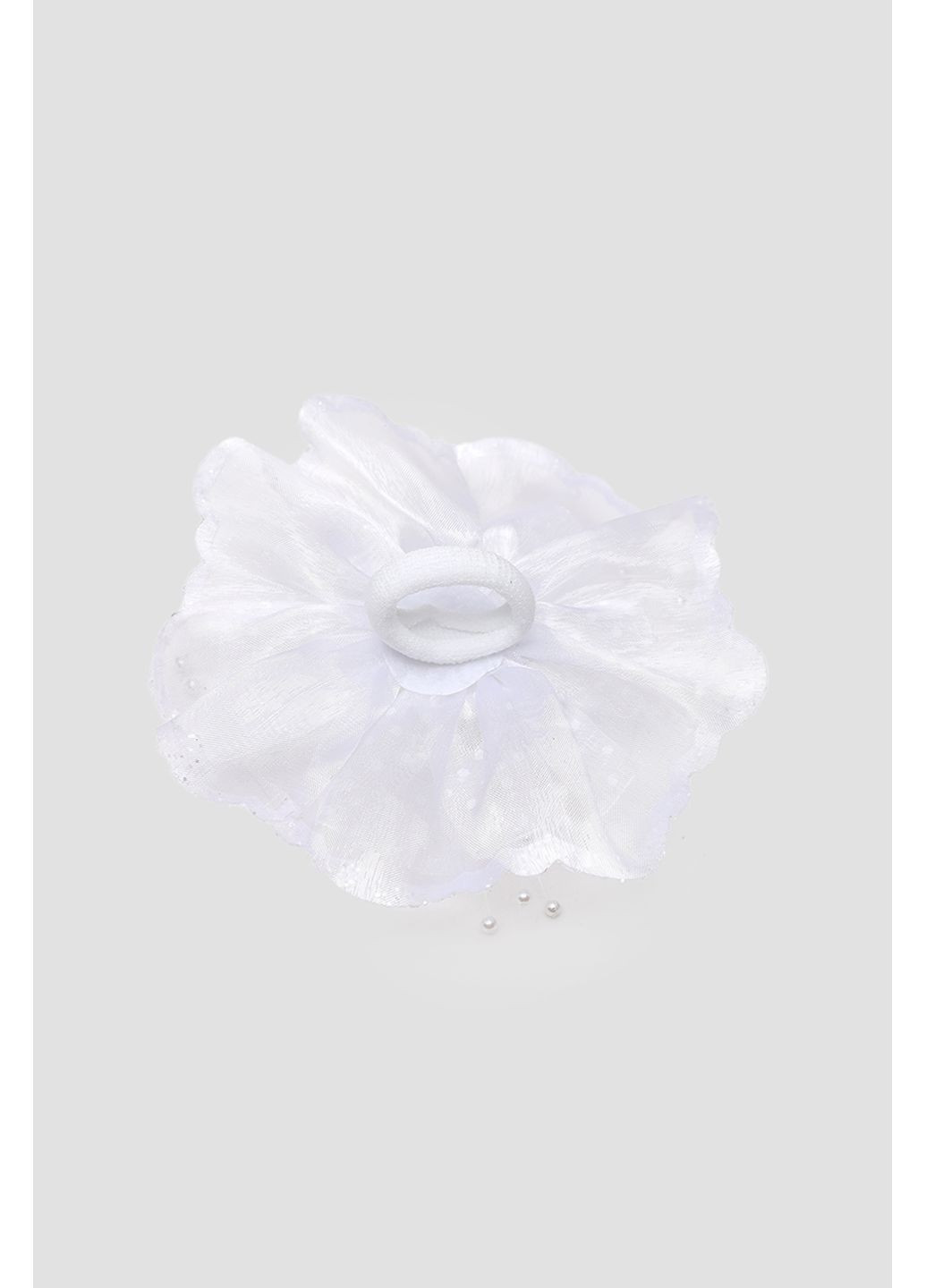 Бант для волосся для дівчинки колір білий CB-00281449 Yuki (367017664)