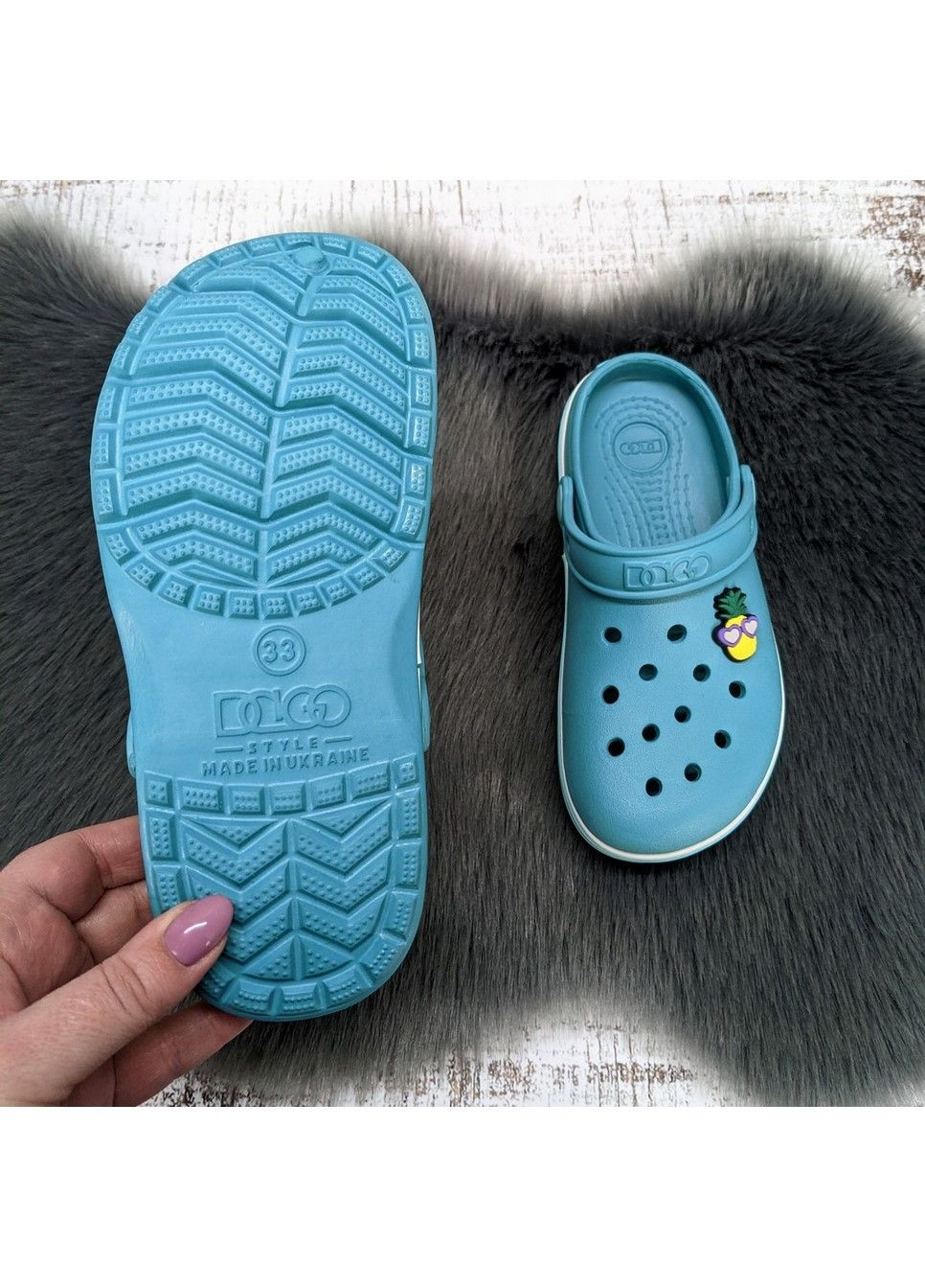 Кроксы детские для девочки Dago Style (333705977)