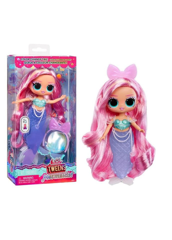 Игровой набор с куклой "Лола Вэйв" L.O.L. Surprise! 510451 серии "Tweens Mermaids!" No Brand (330609960)