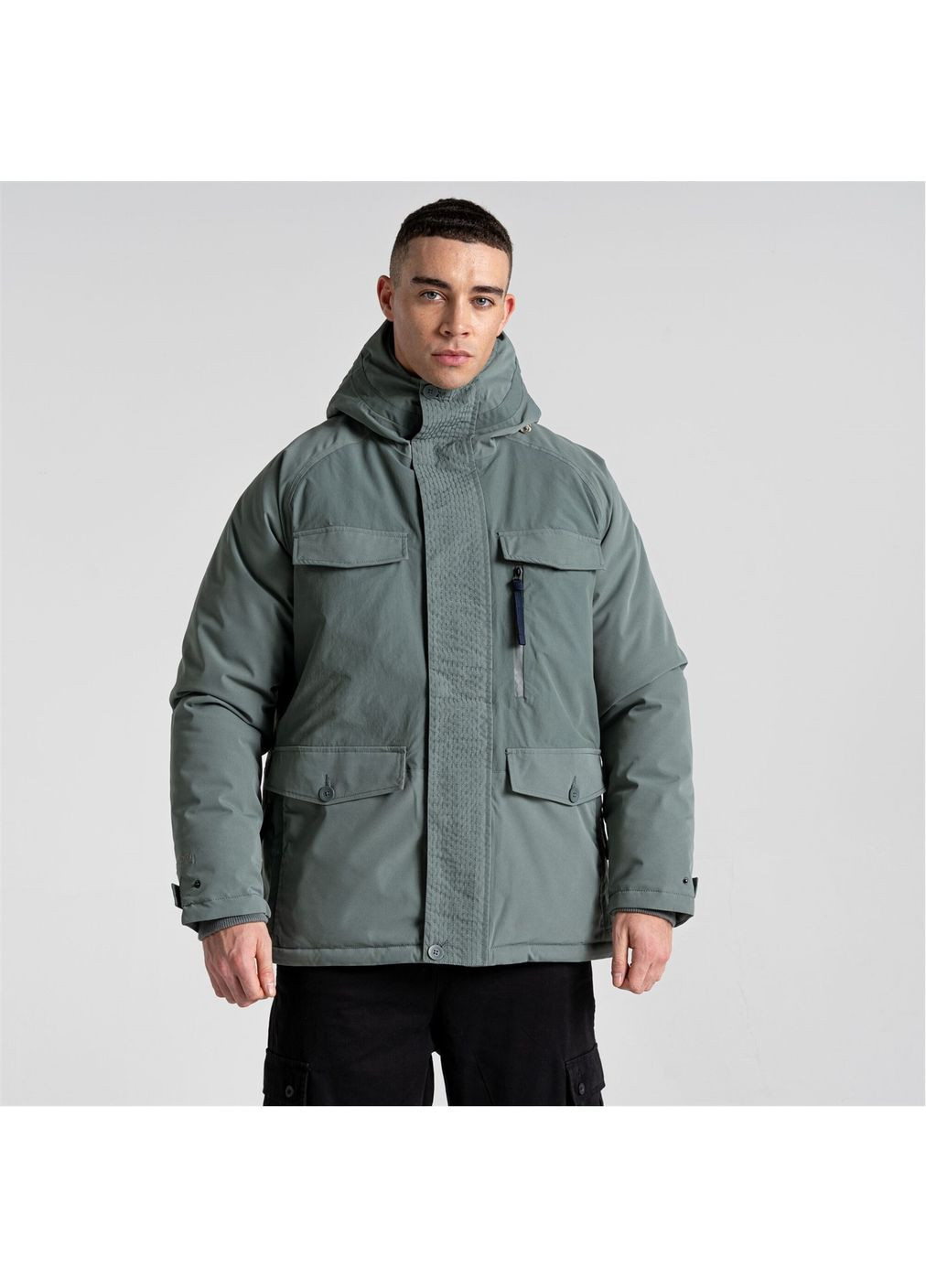 Зеленая куртка crag sinclair jacket Craghoppers