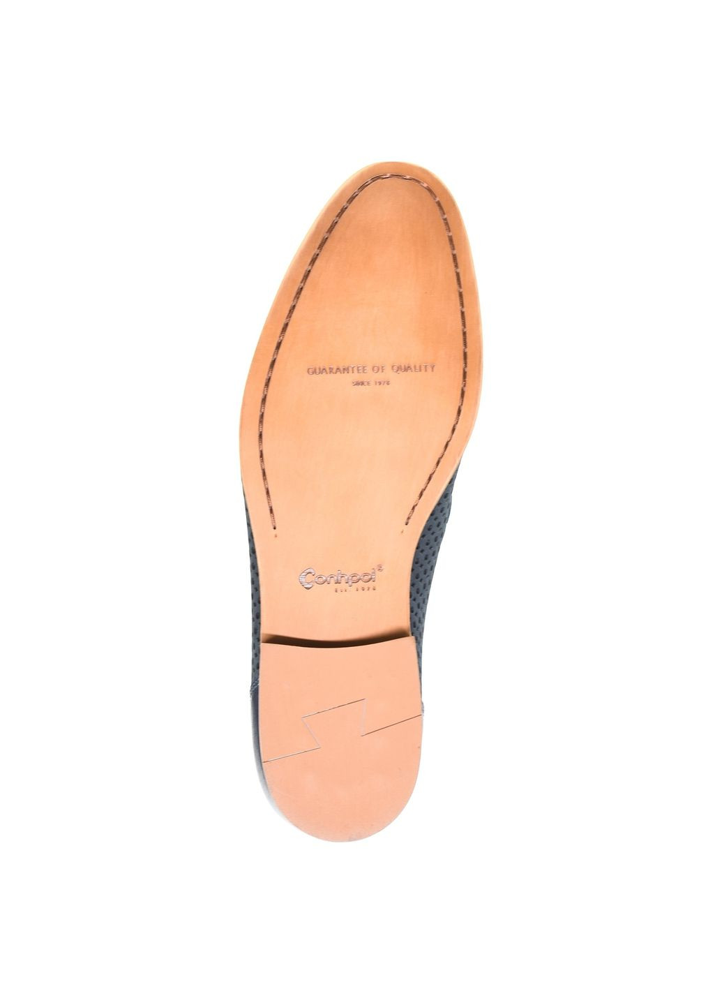 Темно-синие туфлі Conhpol