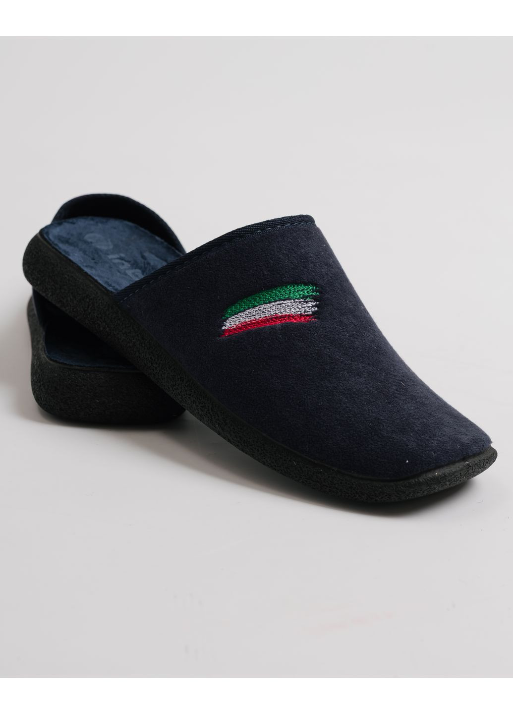 Темно-синие тапочки мужские acd3 синие Inblu