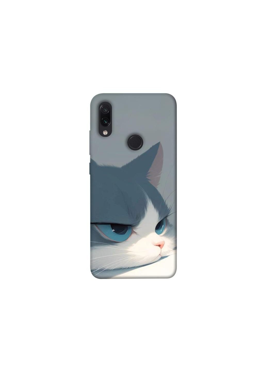 Чехол на Xiaomi Redmi Note 7 / Note 7 Pro / Note 7s Offended cat Frontalka (352205966)
