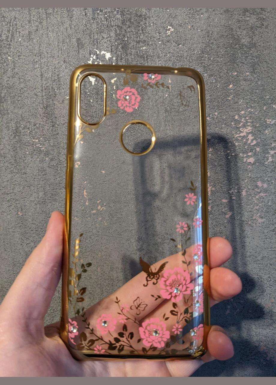 Силіконовий тонкий чохол для Redmi S2 Золотистий Xiaomi (328947625)