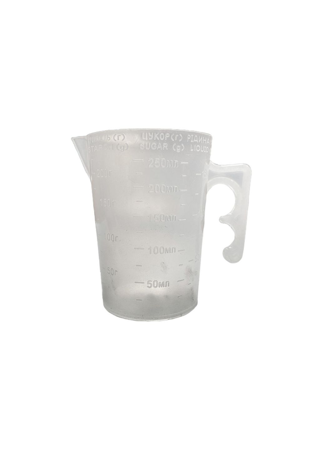 Стакан мірний Sivan 250 мл міцний для кухні 2 шт. ALAN (335400622)