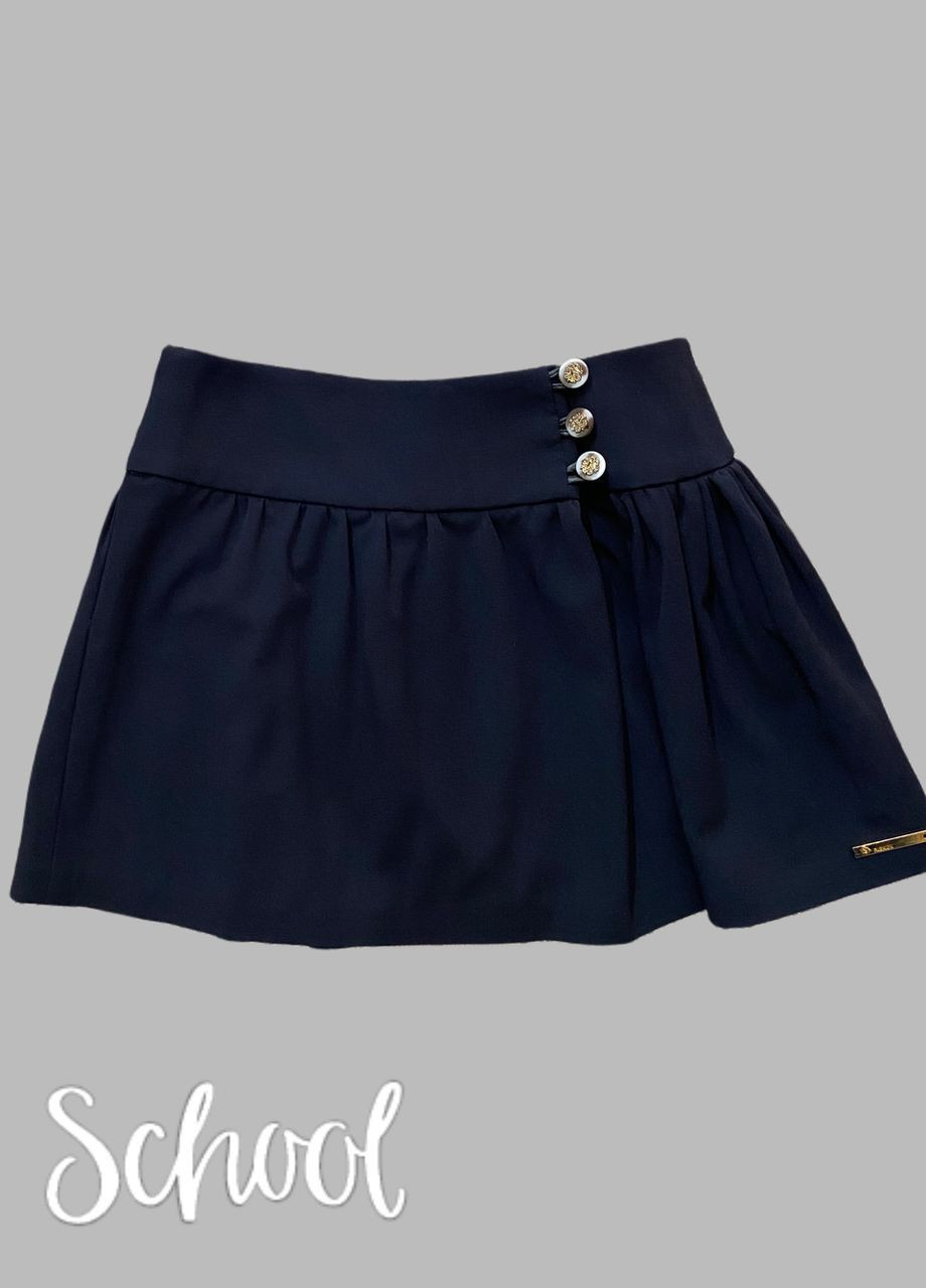 Школьная юбка синяя для девочки 122 Baby Angel (358706895)