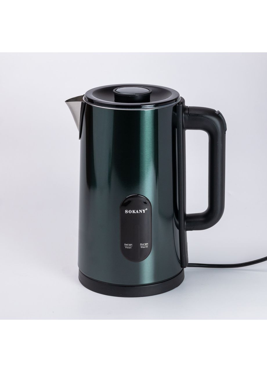 Электрический чайник SK-09019GR 3 литра Зеленый Sokany (370974551)