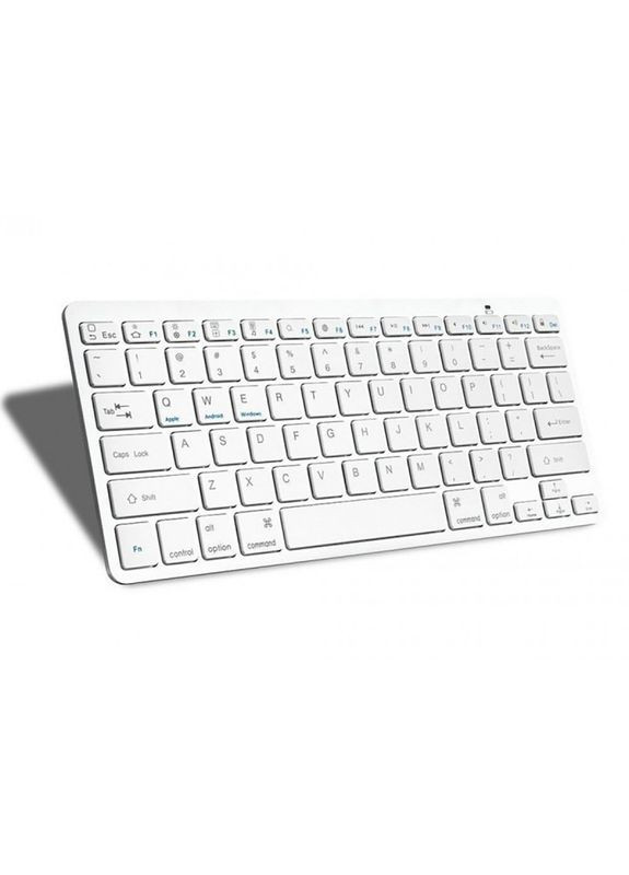 Беспроводная Bluetooth клавиатура Wireless Keyboard X5, 3710, Белая Art (290889106)