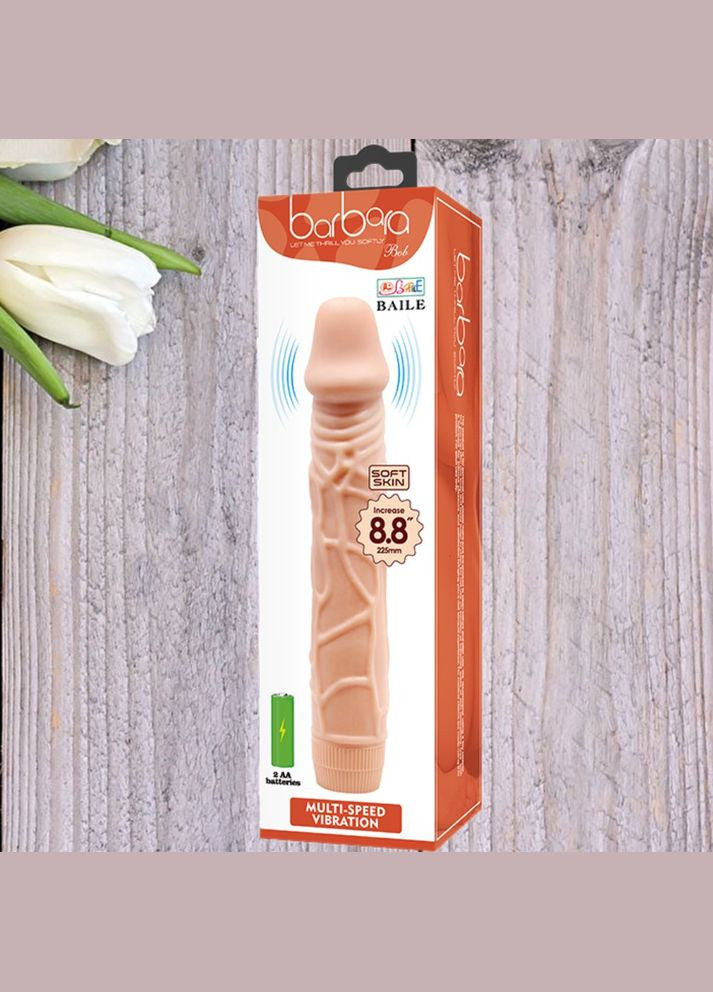 Реалістичний вібратор фіолетовий "Fantasy vibe" Baile LyBaile (301417028)