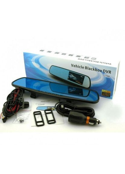 Відеореєстратор BLАСKBOХ дзеркало з камерою заднього огляду DVR (318016781)