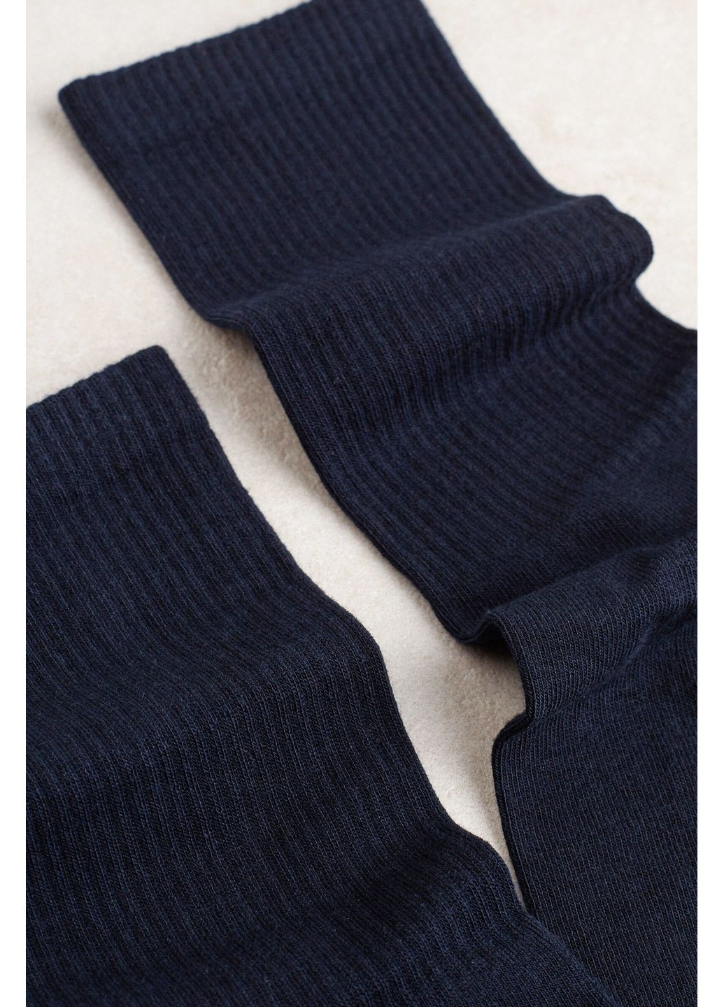 Чёрные носки высокие с резинкой в рубчик masterstep unisex Master Step (351583733)