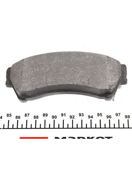 Колодки тормозные (передние) Mazda 6 02-13 (Akebono) 2458202 RU63 Textar (339662030)