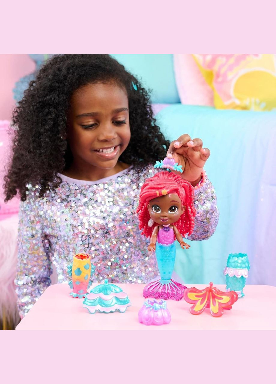 Ігровий набір Disney Junior Pop Tails Ariel лялька Аріель і аксесуари, 9 предметів Just Play (323168084)