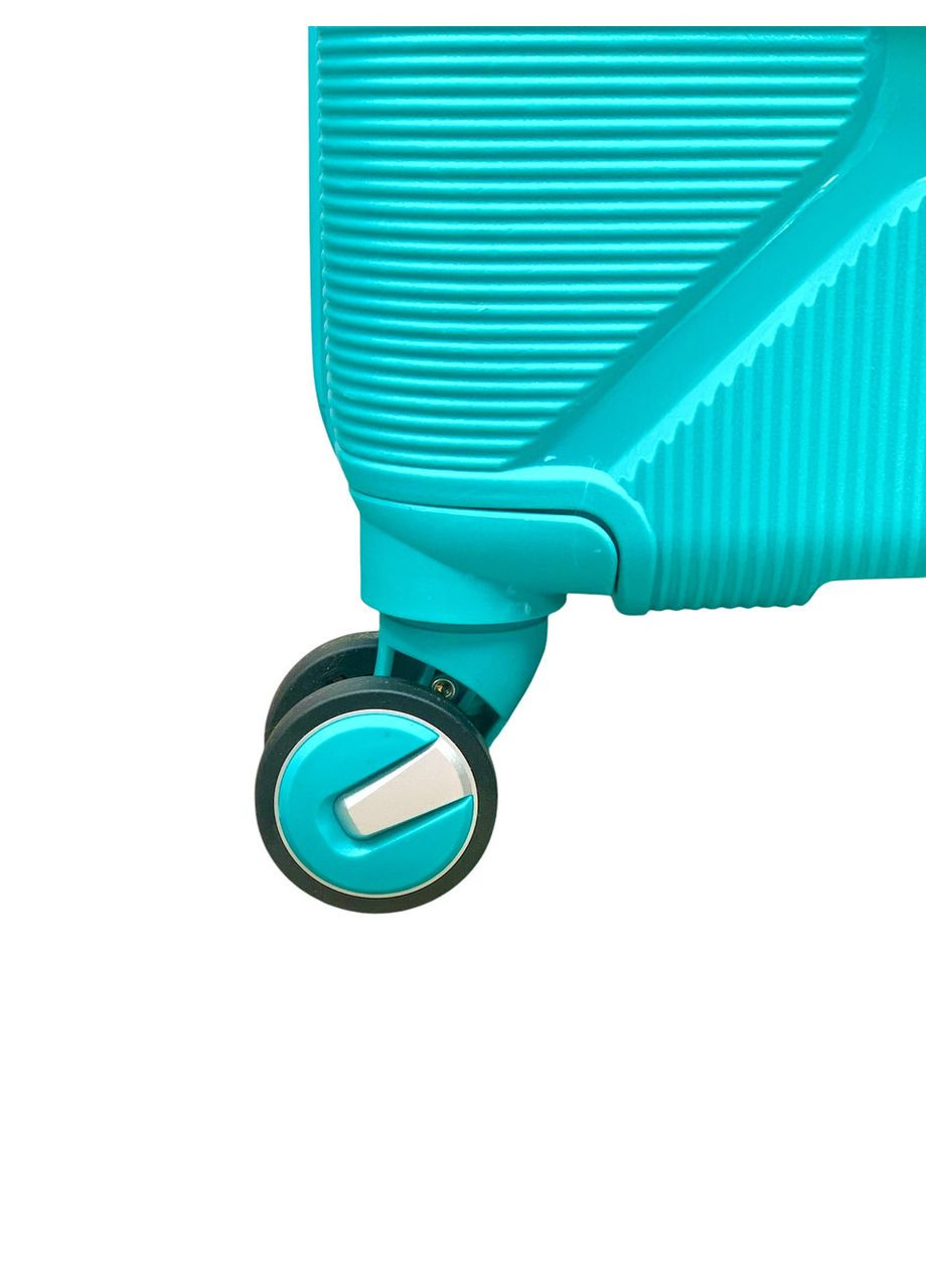 Чемодан Турция (М) Полипропилен На 4-х Двойных Колесах 70л PP009-М Мятный Gedox (335032909)