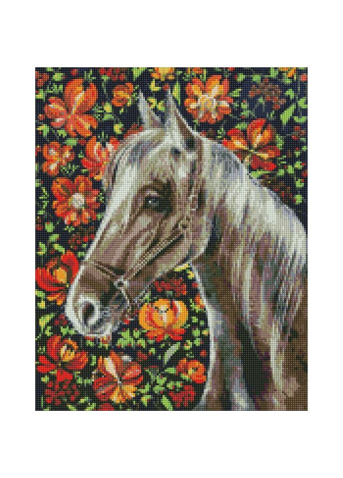 Алмазная мозаика "Верный конь" ©Светлана Теренчук Идейка AMC7673 без подрамника 40х50 см Ідейка (305315077)