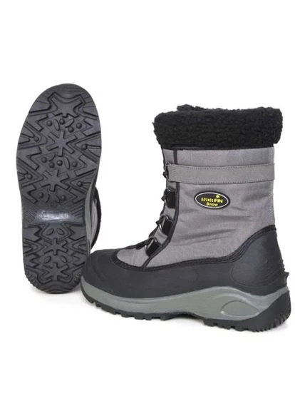 Серые зимние ботинки norfin snow gray полиэстер 900d oxford серый No Brand