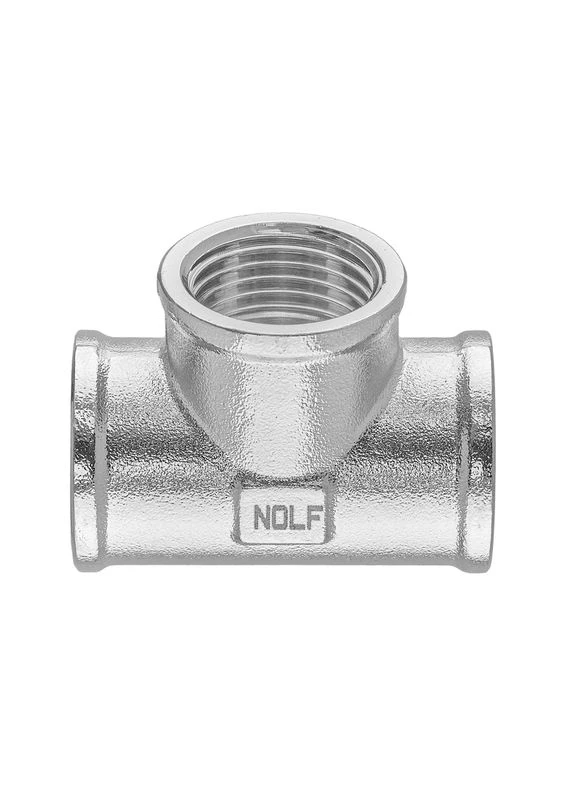 Трійник -3/4''FFF нікельований (NF3092) NOLF NFC.T08F-N (388595561)