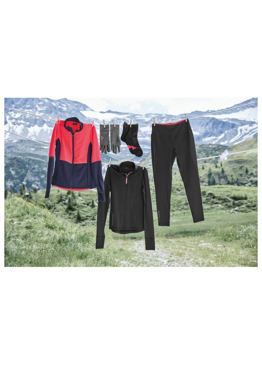 Розовая демисезонная ветровка со светоотражающими элементами для женщины 391529 куртка-лайнер Crivit