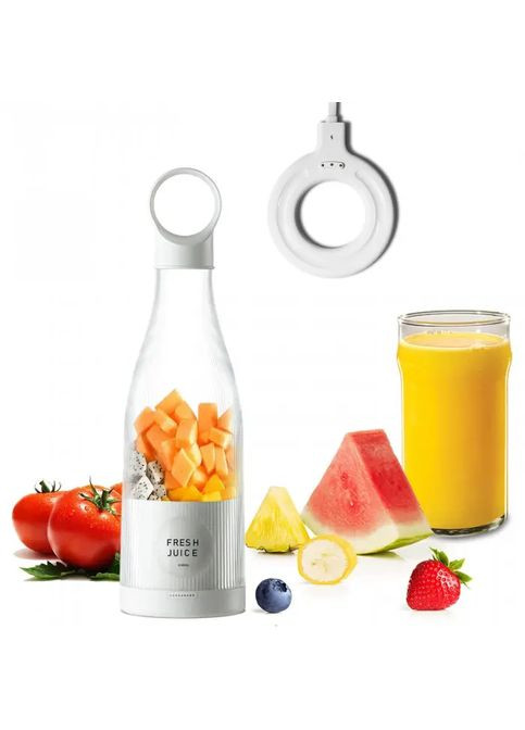 Мини блендер Mini juice для смузи, портативный, в форме бутылки, 300 мл. Grant (363832276)
