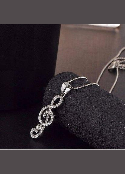 Ювелірна підвіска на ланцюзі скрипковий ключ, 10-476 Fashion Jewelry (338431175)