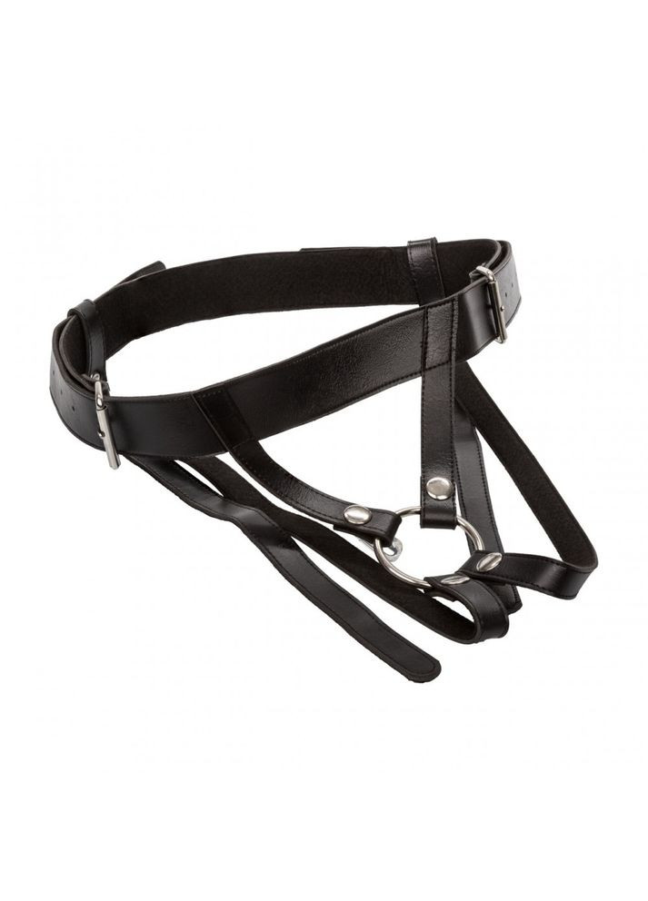 Трусики для страпону CalExotics Universal Love Rider Premium Ring Harness - Black California Exotic (297003296)