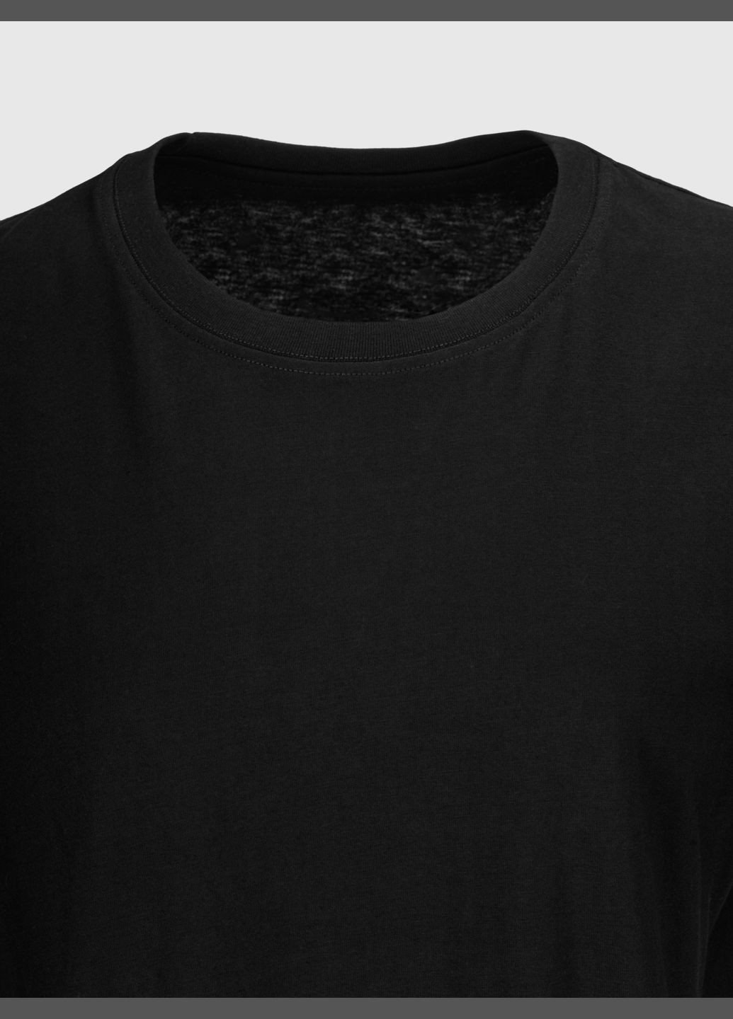 Чорна всесезон футболка No Brand