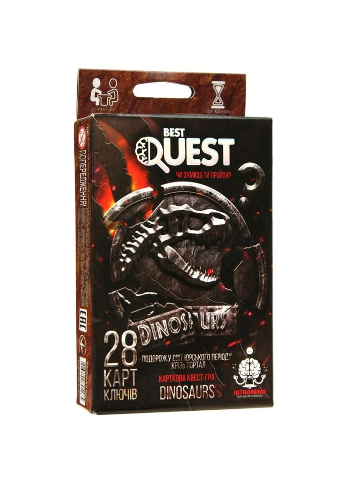 Карточная квест-игра "BEST QUEST" (укр.) BQ-01-01-04U BQ-01-04U Danko Toys (373406738)
