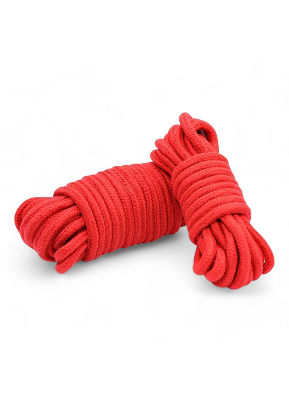 Веревка шибари для связывания и бондажа бдсм фиксация bdsm доминирование 5 метров красная China (317747293)