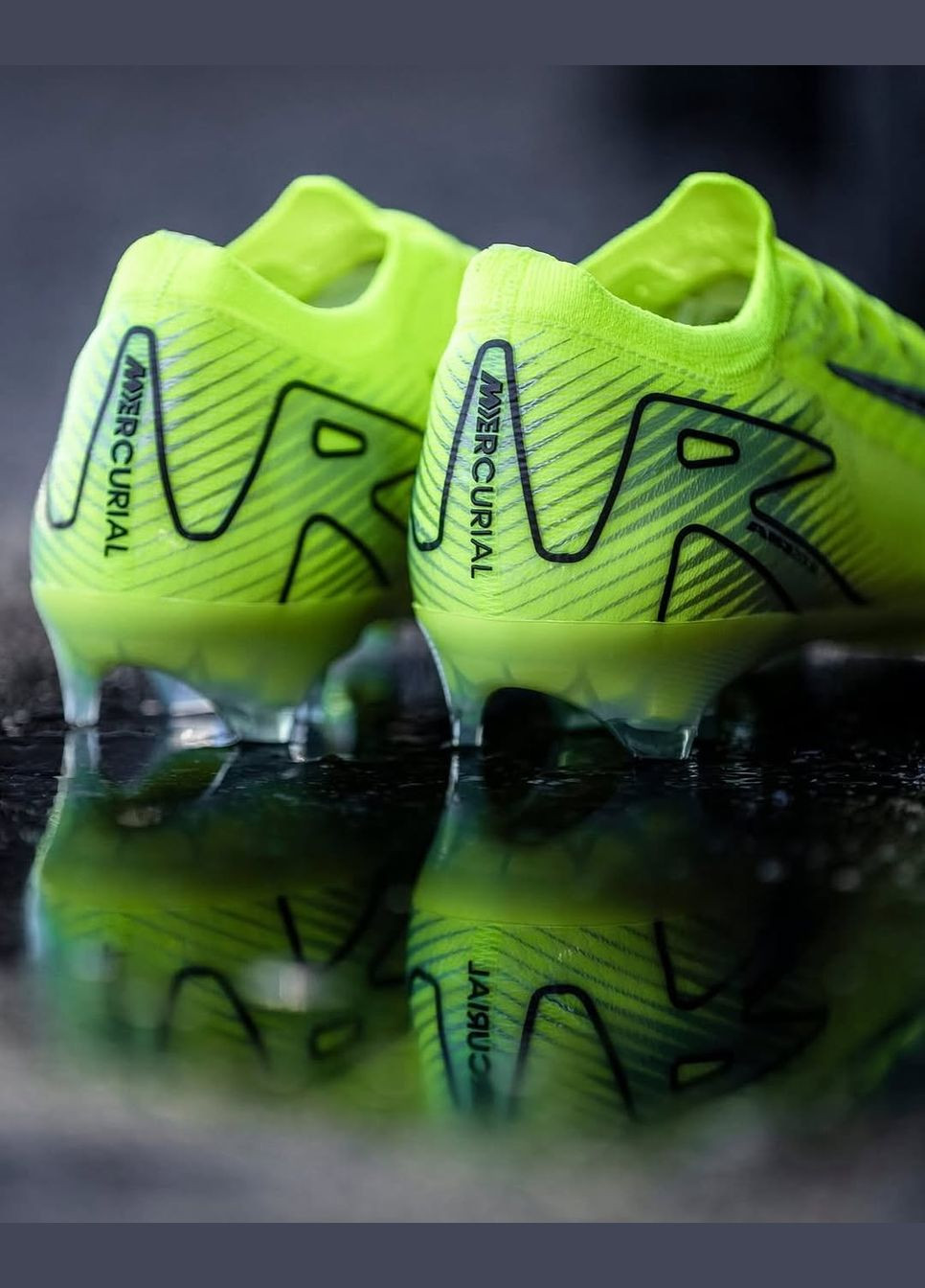 Салатовые футбольные бутсы air zoom mercurial mad voltage pack vapor 16 elite fg No Brand