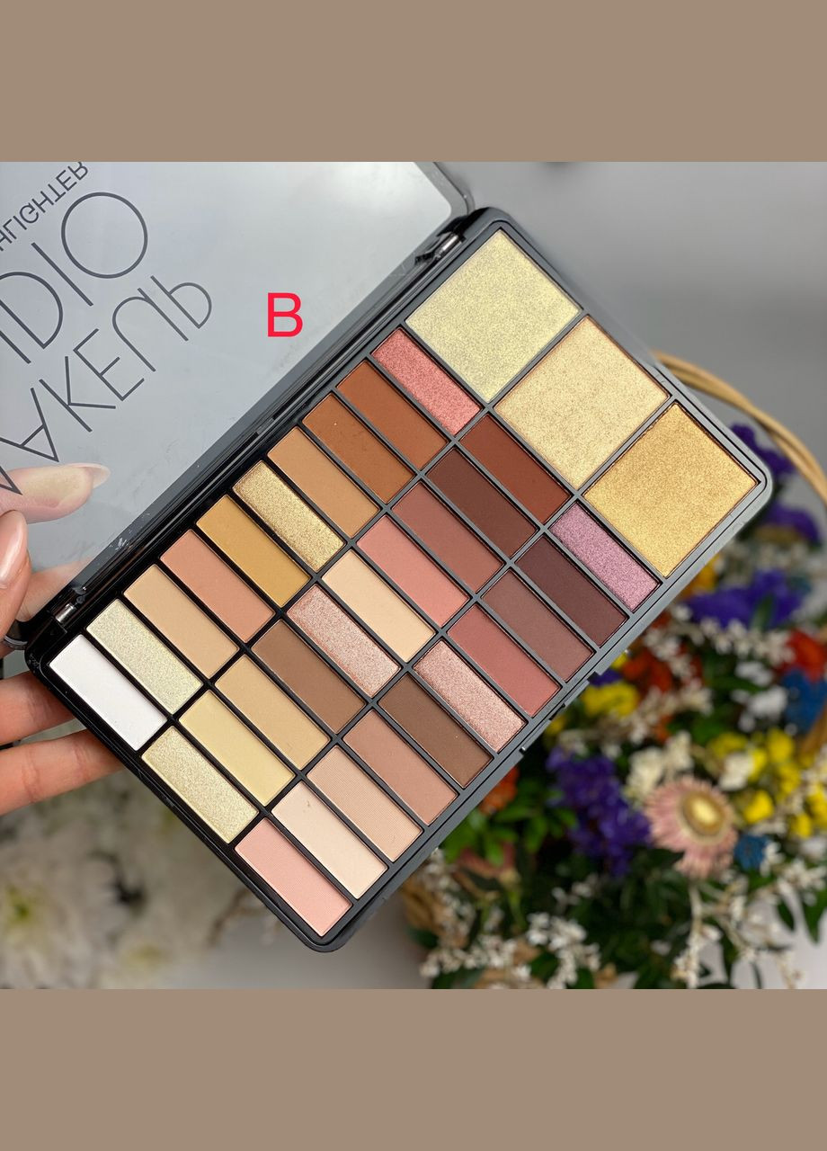 Палітра тіней 33 кольори, make up studio girl - варіант 2 Dodo (302316488)