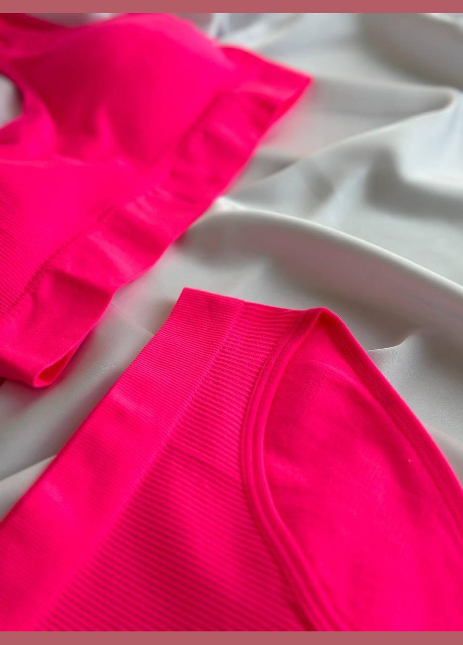 Рожевий демісезонний жіночий комплект нижньої білизни No Brand