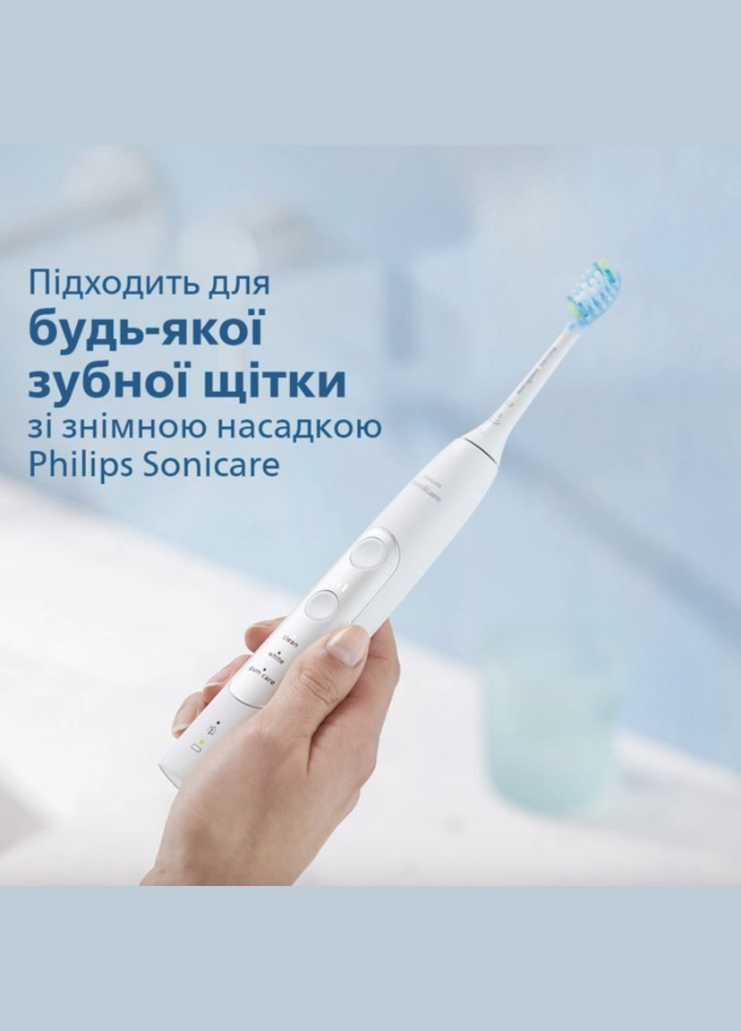Насадки для зубної щітки електричної Sonicare C3 Premium Plaque Defence White HX9042/17 змінні Philips (302239971)