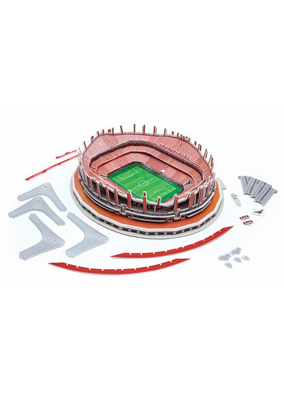 Пазлы 3D футбольный стадион Da Luz, Benfica, трехмерный конструктор-головоломка для детей с 84 пазлов. Magic (341828067)