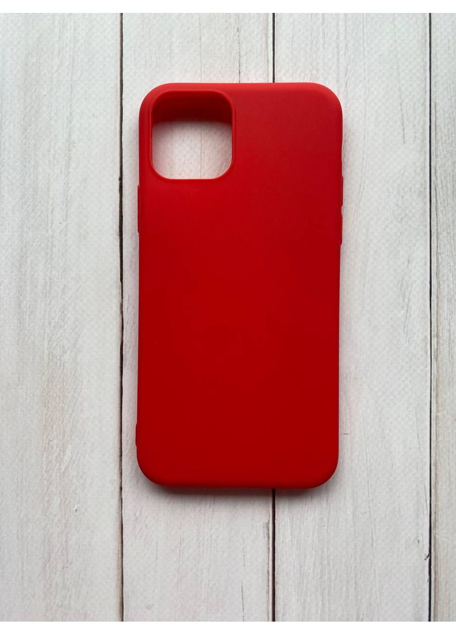 Силіконовий матовий чохол для iPhone 11 Pro (5,8) Червоний Creative (360664525)