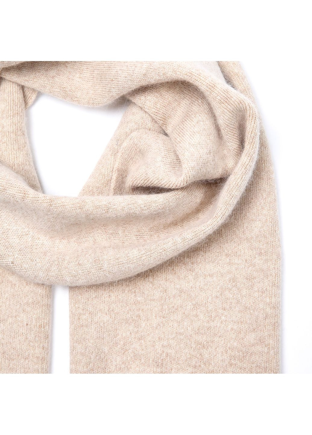 Шарф чоловічий однотонний вовна бежевий FELIX 225-701 LuckyLOOK 225-701M (368389977)