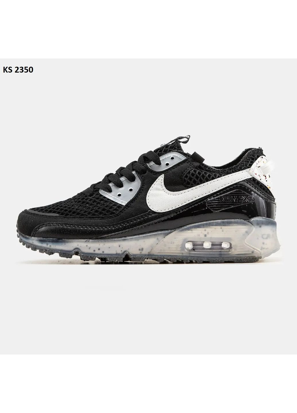 КРОСІВКИ ЖІНОЧІ NIKE AIR MAX 90 TERRASCAPE BLACK WHITE НАЙК АІР МАКС 90 No Brand чорні демісезони (367175223)