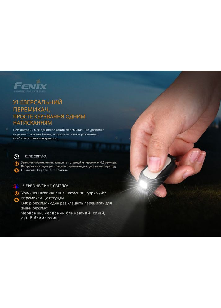 Фонарь ручной MINI-LITE Fenix (353505199)