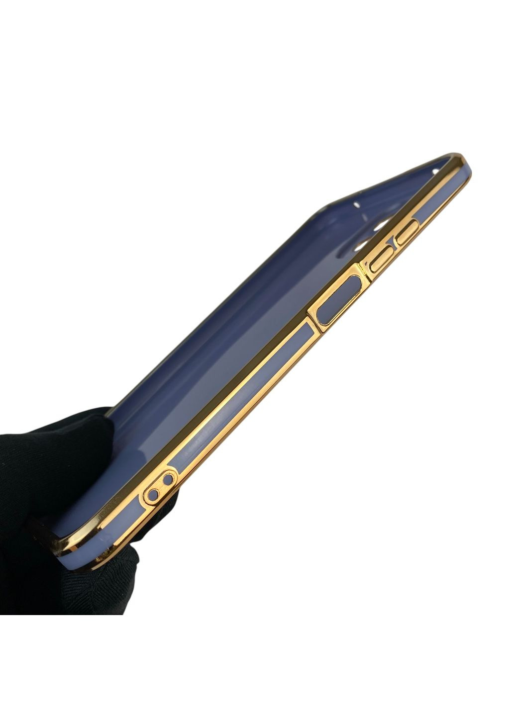 Чехол для Mi 11 Lite 5G NE с защитой камеры с золотой окантовкой на ми 11 лайт не синий gs1 Xiaomi (366236466)