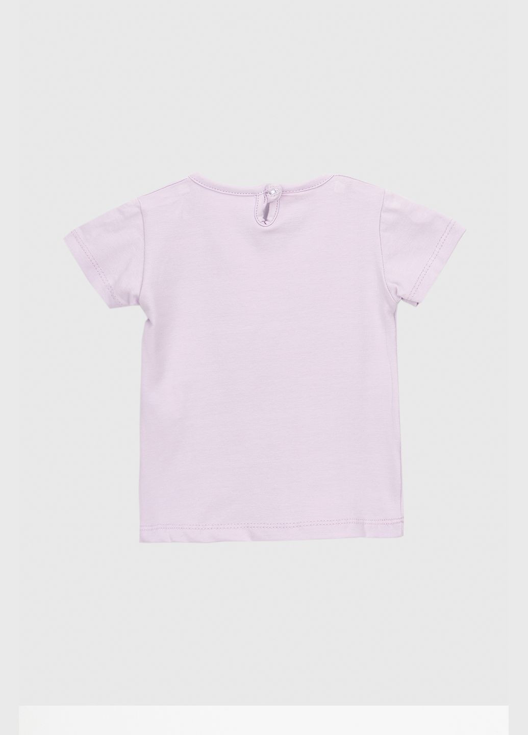 Лиловый костюм (футболка+лосины) Baby Show